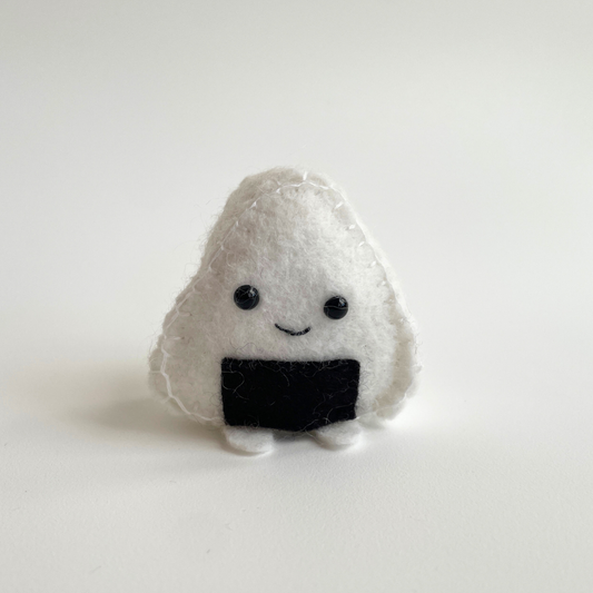 Felt Onigiri Stuffie - DIY Sewing Kit