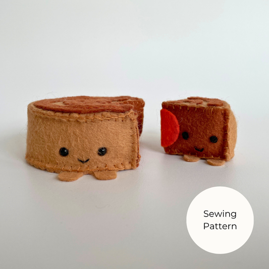 Felt Mooncake Family - PDF Sewing Pattern
